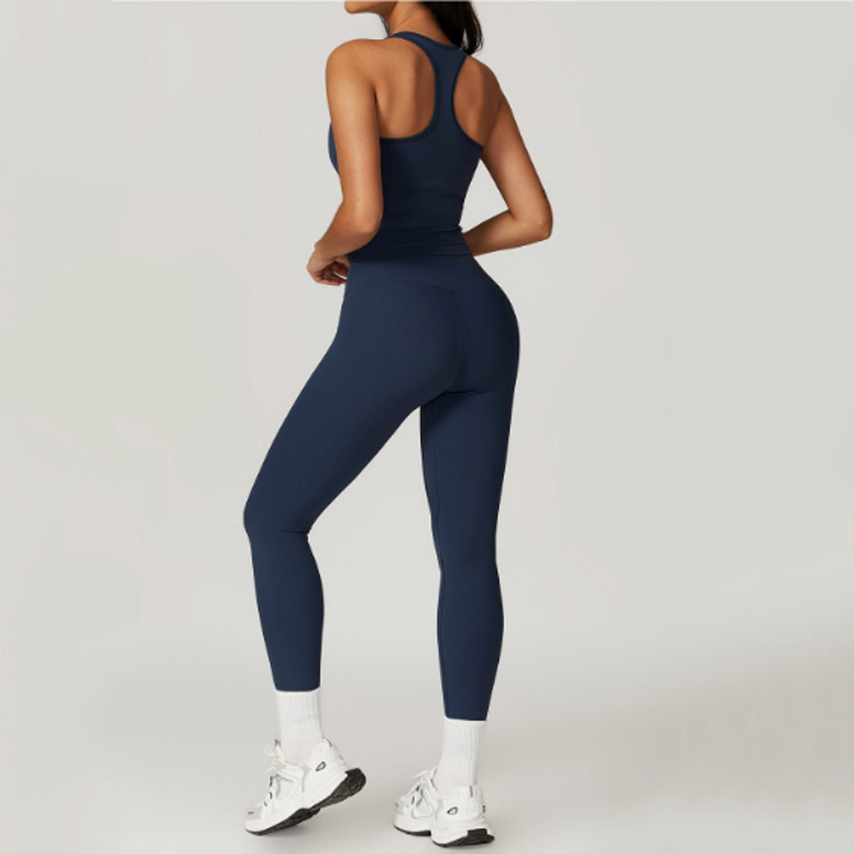 ARWEN – Askılı Atlet & Yüksek Bel Tayt Spor Takımı