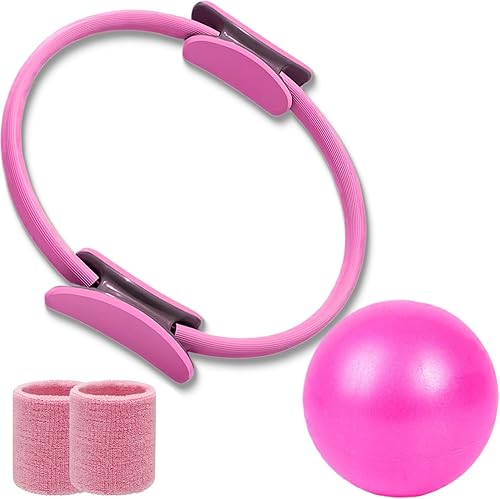 3 lü Set - Çember, Kol Bandı,Mini Pilates Topu