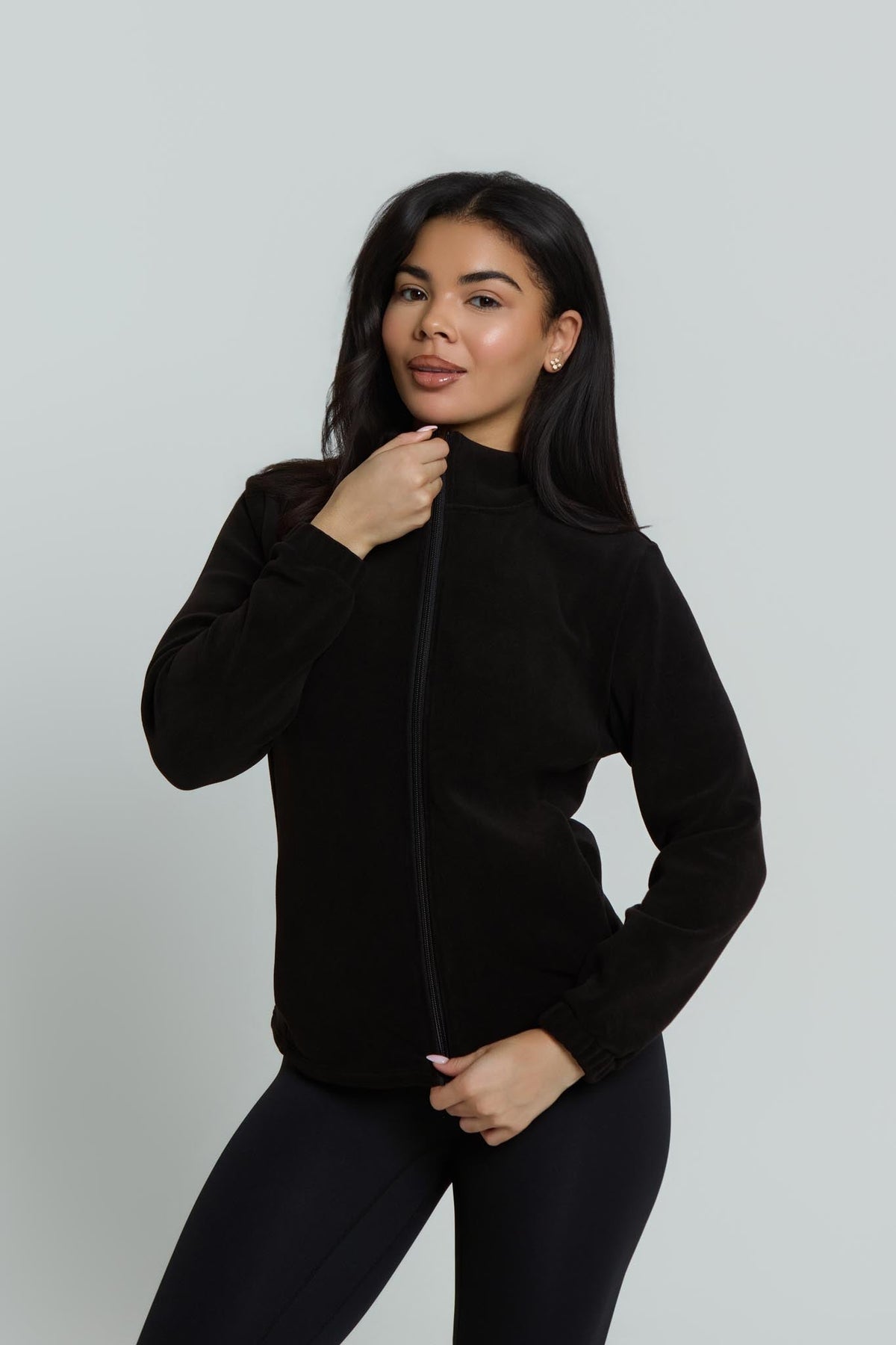 Core Active Crop Tayt & Polar Üst 3’lü Set