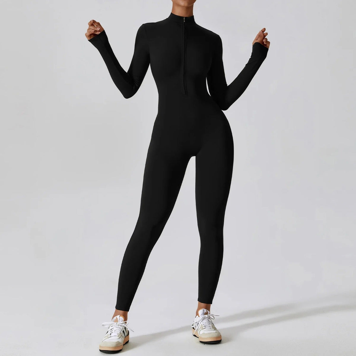 FLEXA Uzun Kollu Sportif Tulum